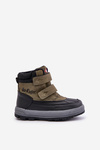 Insulated Snow Boots for Boys Lee Cooper LCJ-23-01-2058 Green