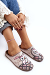Home Slippers Slippers Owl Inblu GF000018 Beige