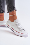 Women's Classic Low White Sneakers Caelira