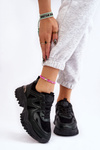 Classic Sport Platform Shoes Black Bowie