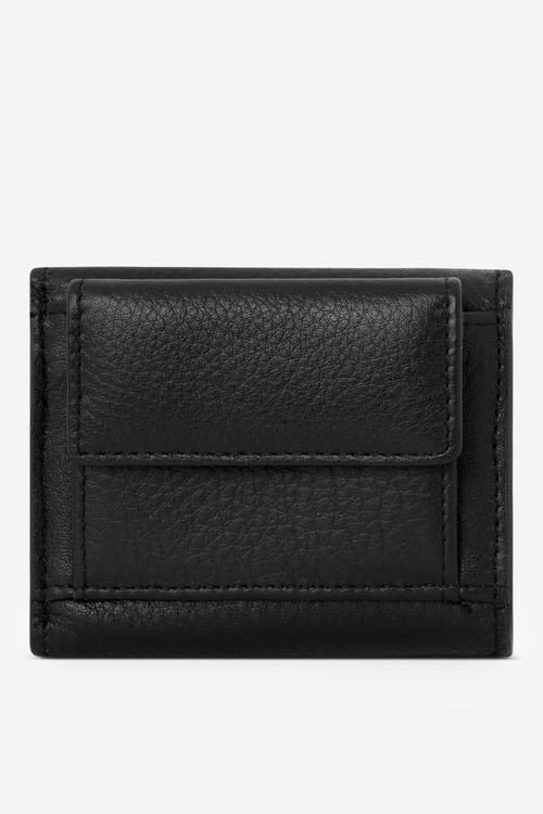 Women's Small Wallet Made of Natural Leather Nobo NPUR-LR110-C020 Black