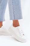 Women's Platform Sneakers White Sallira