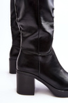 Women's Insulated Boots On Heel Black Theisen