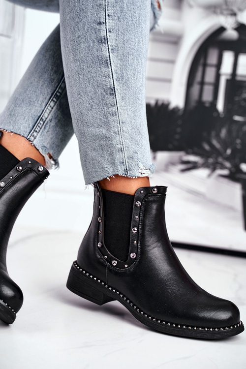 Women's Jodhpur Boots Black Visible