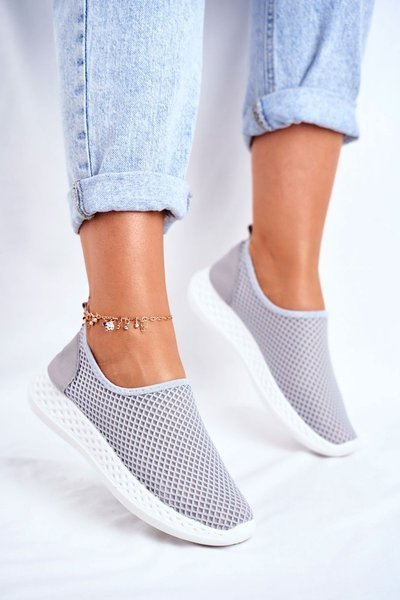 Women's Sport Shoes Slip On Grey Gestacio