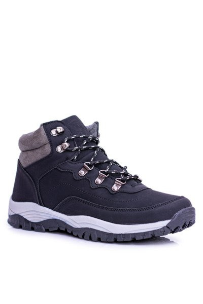 Warm Men's Black Trekking Boots Smith's Duran