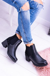 Sergio Leone Black Megusto Stiletto Booties