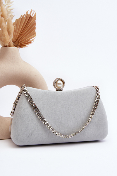 Business Clutch Bag Nadrei Grey