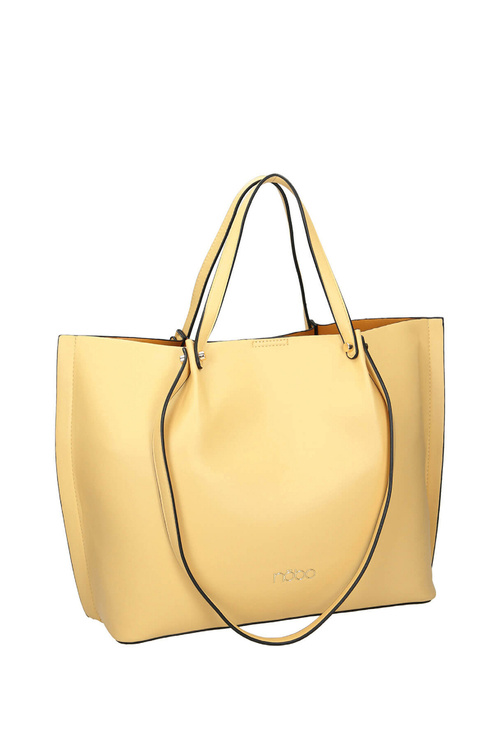 Big Shopper Bag NOBO M0100-C002 Yellow