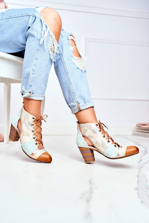 Women's Stiletto Leather Boots Maciejka Spring 03938-04