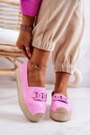 Classic Espadrilles On The Platform Pink Julianne