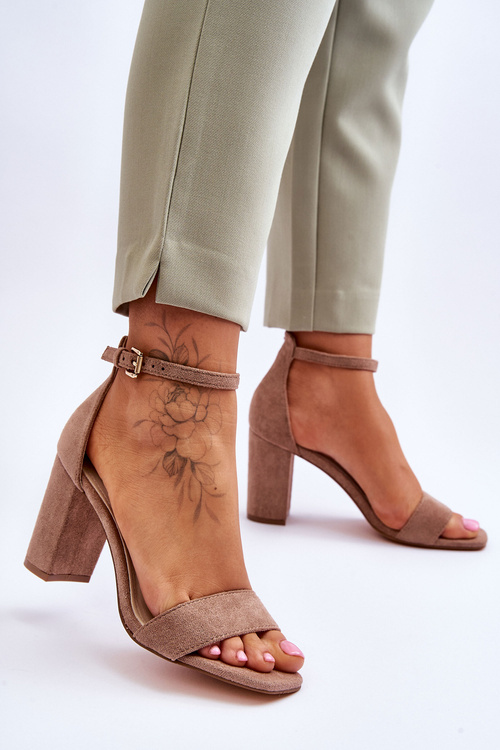 Women's Classic Suede Sandals Brown Passo