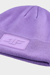 Winter Hat Unisex Purple 4F 4FWAW24ACAPU433-52S