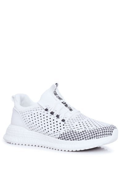 Sportowe Męskie Buty Big Star Białe FF174242