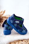 Buty Papcie Befado Piłki 533P015 Granatowe