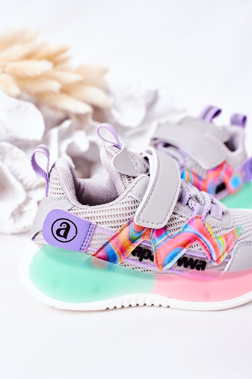 Children's Sport Shoes Sneakers Grey Jump Jump