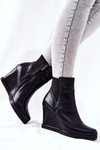 Stiletto Booties Monnari 1010-020 Black