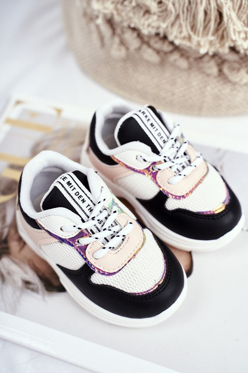 Children's Sport Shoes White-Black Matylda