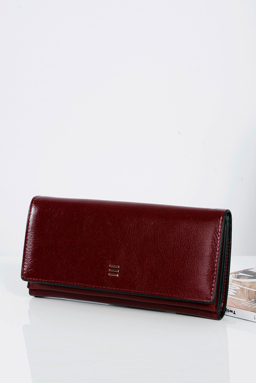 Large Women's Maroon Fashionable Wallet
