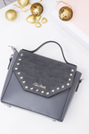 Grey Women's Elegant Handbag Chest
