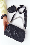 Small Shoulder Bag With A Sachet Barcelona Black