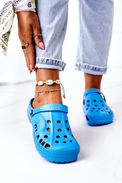 Women's Foam Flip Flops Kroksy EVA Blue