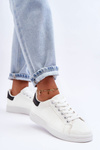 Women's Classic Sports Shoes White-Black Corrine