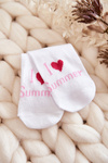 Youth socks I Love Summer White