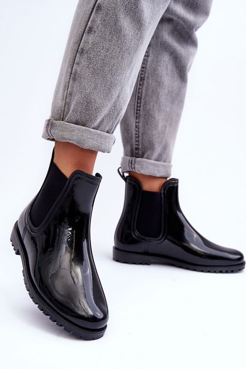 Women's Classic Chelsea Boots Black Jenifry