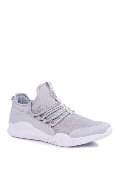 Sportowe Męskie Buty Big Star Piankowe Szare DD174386