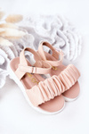 Children's Velcro Sandals Pink Aimy