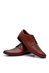 Men's Bednarek Elegant Leather Shoes Visiting Brown Gaspare