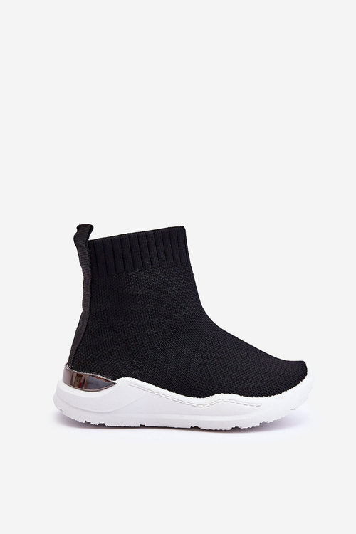 Children's Sock Sports Shoes Black Benito