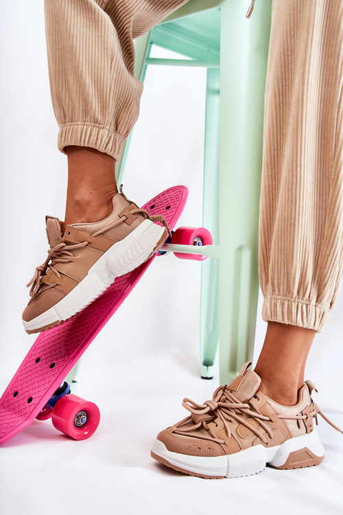 Women's Sneakers Sport Shoes Camel Someday