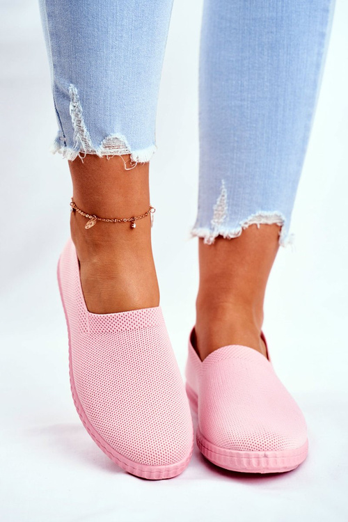 Women's Sneakers Slip-on Pink Grigio