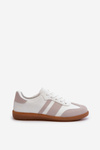 Women's Low Eco Leather Sneakers White-Grey Relialia