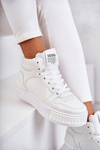 Women's High Sport Shoes White Trisa