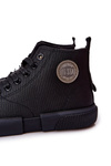 Men's High Sneakers Big Star II174023 Black