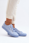 BIG STAR JJ274060 Blue Laced Trainers
