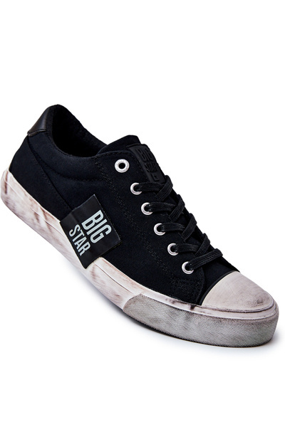 Tenisówki Trampki Męskie BIG STAR Czarne JJ174252