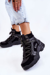 Women's Trekking Shoes Trappers Lee Cooper LCJ-22-31-1441 Black