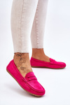 Women's Classic Suede Loafers fuchsia Ivana