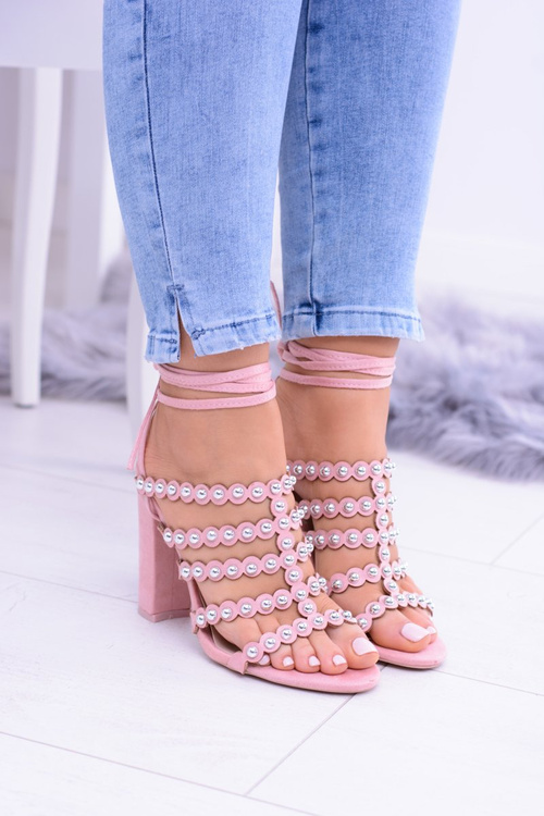 Pink Women's Stiletto Sandals Ysmira