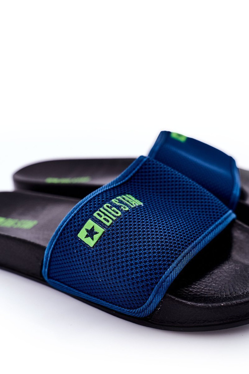 Men's Slippers Big Star DD174708 Navy Blue