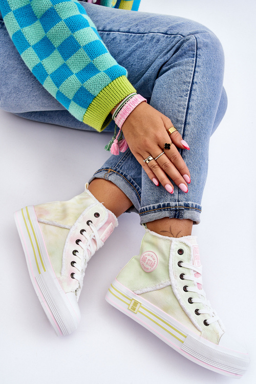 Women's High Sneakers Big Star LL274177 Multicolor