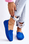 Women’s Loafers Suede Blue Morreno