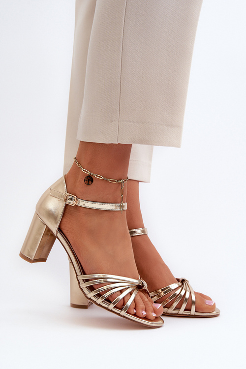 Women's Golden Wedge Sandals Pyrrette