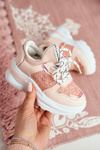 Children's Sports Shoes with Glitter Pink Matilda