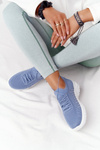 Women's Sport Shoes Sneakers Blue Ruler