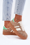 Low Platform Sneakers Khaki Ovivene